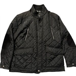 Cole Haan Men's Black Quilted Jacket